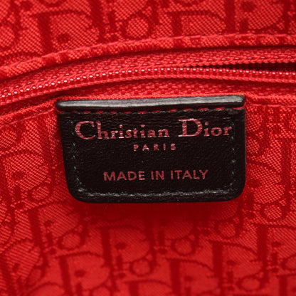 レディディオール ラージ カナージュ 2WAY ハンドバッグ レザー ブラック クリスチャンディオール バッグ Christian Dior