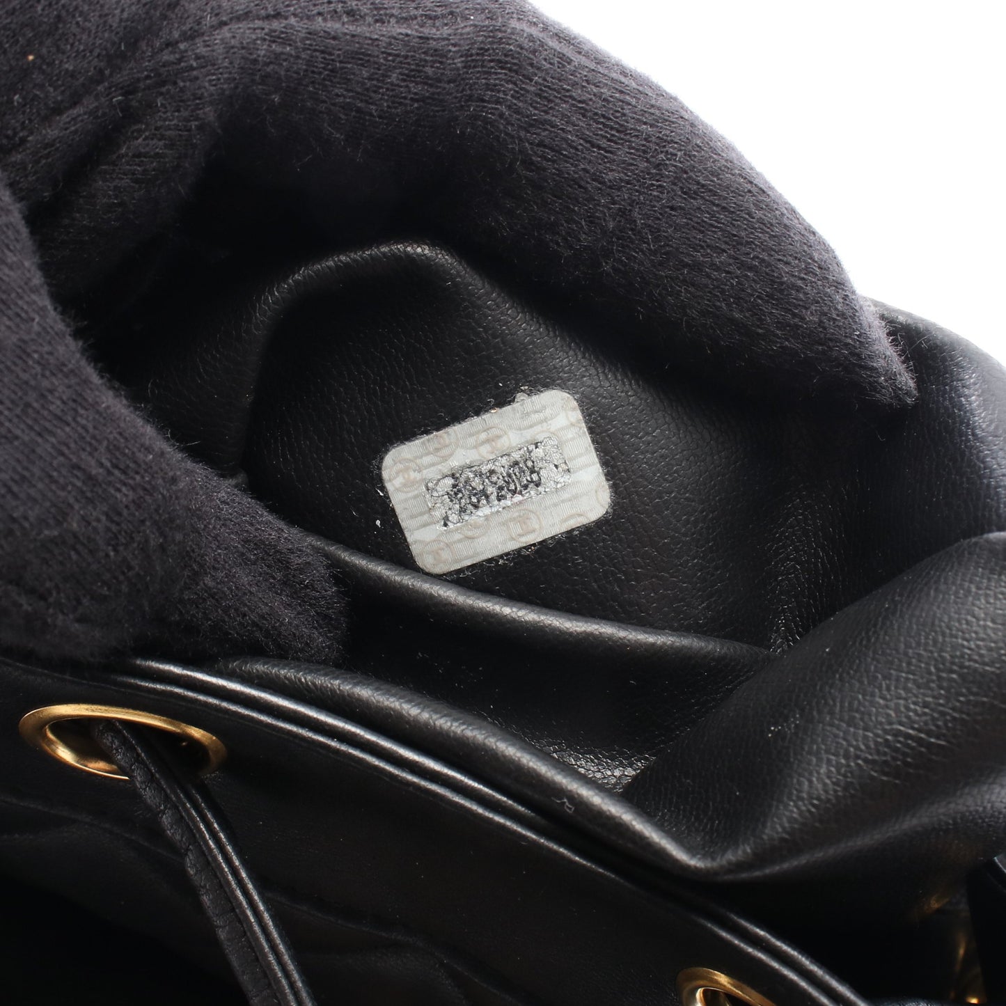 マトラッセ バックパック リュックサック ラムスキン ブラック ゴールド金具 シャネル バッグ CHANEL