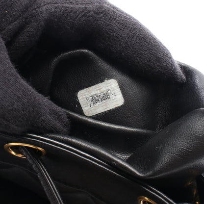 マトラッセ バックパック リュックサック ラムスキン ブラック ゴールド金具 シャネル バッグ CHANEL
