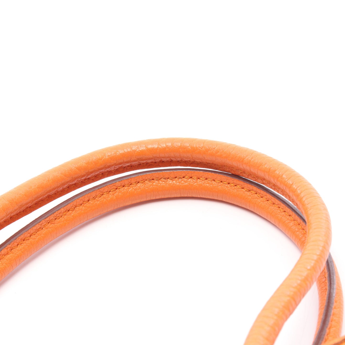 ガーデンパーティTPM フー ハンドバッグ トートバッグ ネゴンダ オレンジ シルバー金具 □O刻印 エルメス バッグ HERMES