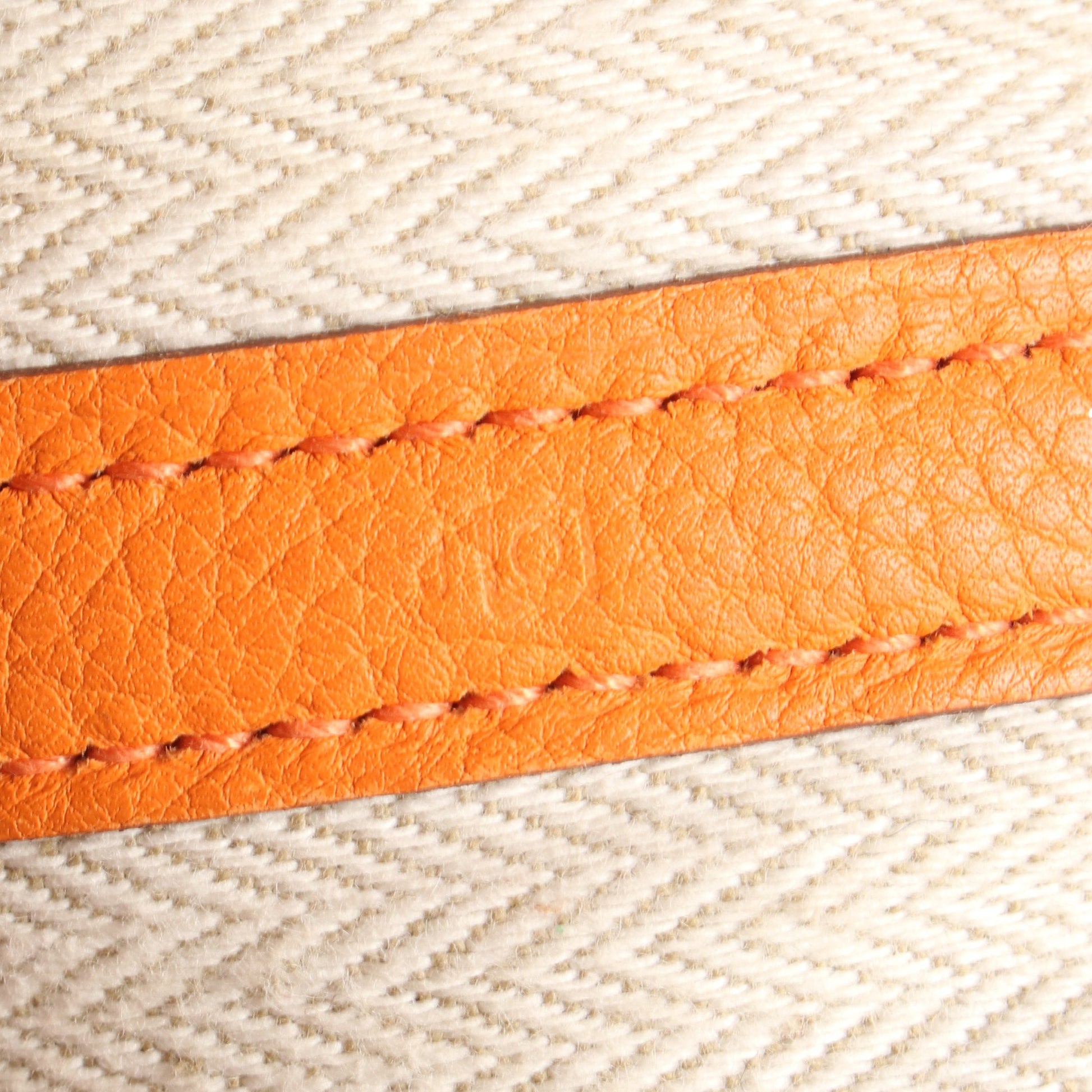 ガーデンパーティTPM フー ハンドバッグ トートバッグ ネゴンダ オレンジ シルバー金具 □O刻印 エルメス バッグ HERMES