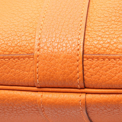 ガーデンパーティTPM フー ハンドバッグ トートバッグ ネゴンダ オレンジ シルバー金具 □O刻印 エルメス バッグ HERMES