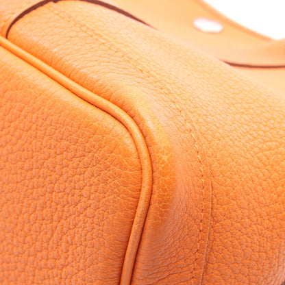 ガーデンパーティTPM フー ハンドバッグ トートバッグ ネゴンダ オレンジ シルバー金具 □O刻印 エルメス バッグ HERMES
