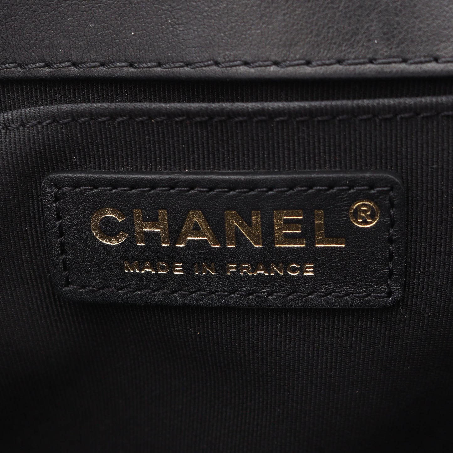 ボーイシャネル チェーンショルダーバッグ レザー ブラック ゴールド金具 シャネル バッグ CHANEL