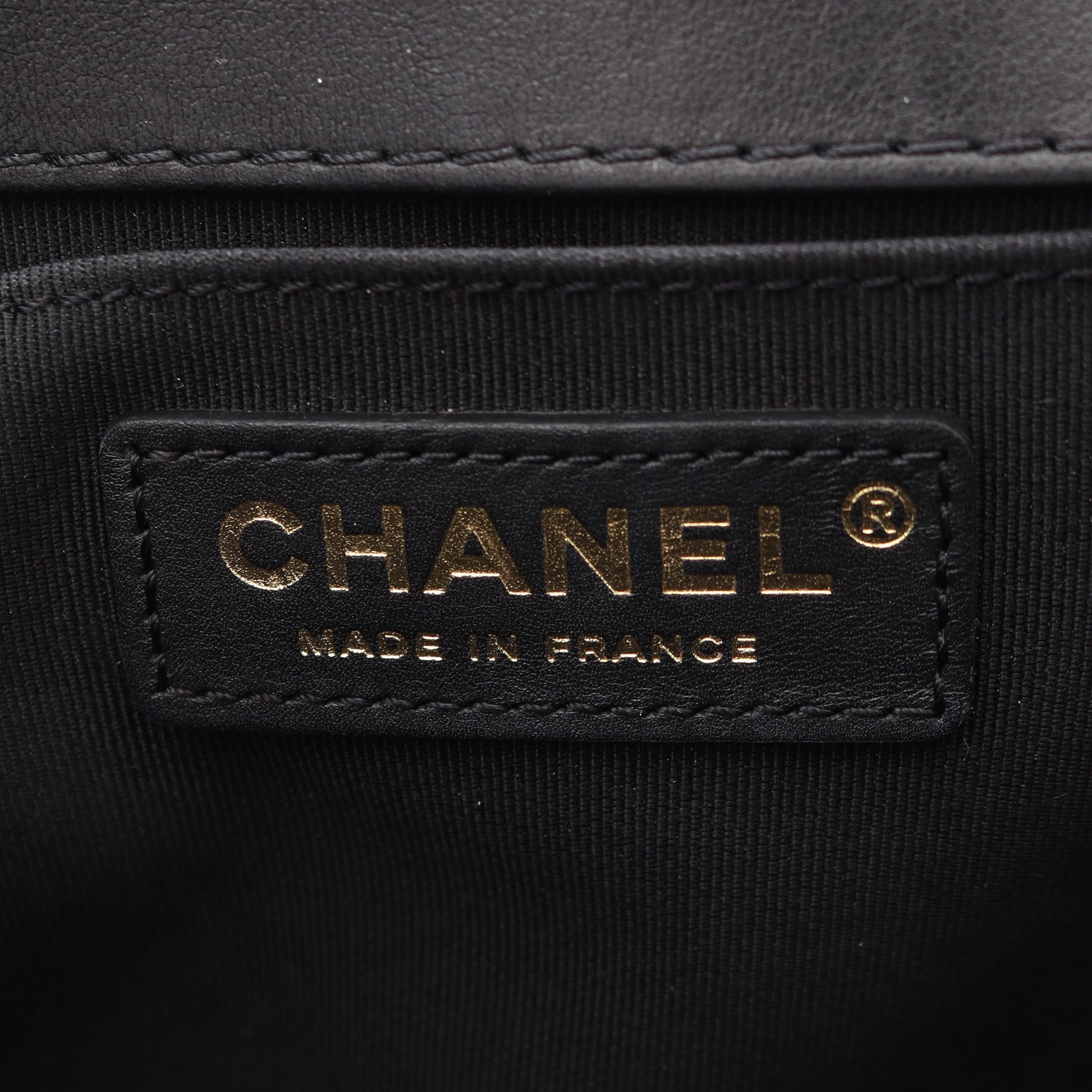 ボーイシャネル チェーンショルダーバッグ レザー ブラック ゴールド金具 シャネル バッグ CHANEL
