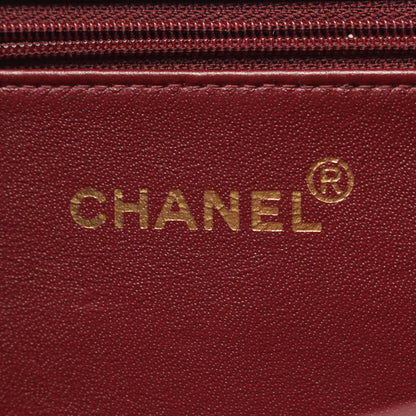 マトラッセ フルフラップ チェーンショルダーバッグ ラムスキン ブラック ゴールド金具 シャネル バッグ CHANEL
