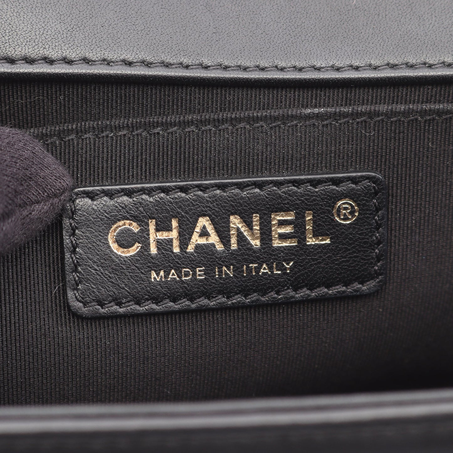 ボーイシャネル チェーンショルダーバッグ ラムスキン ブラック ゴールド金具 シャネル バッグ CHANEL