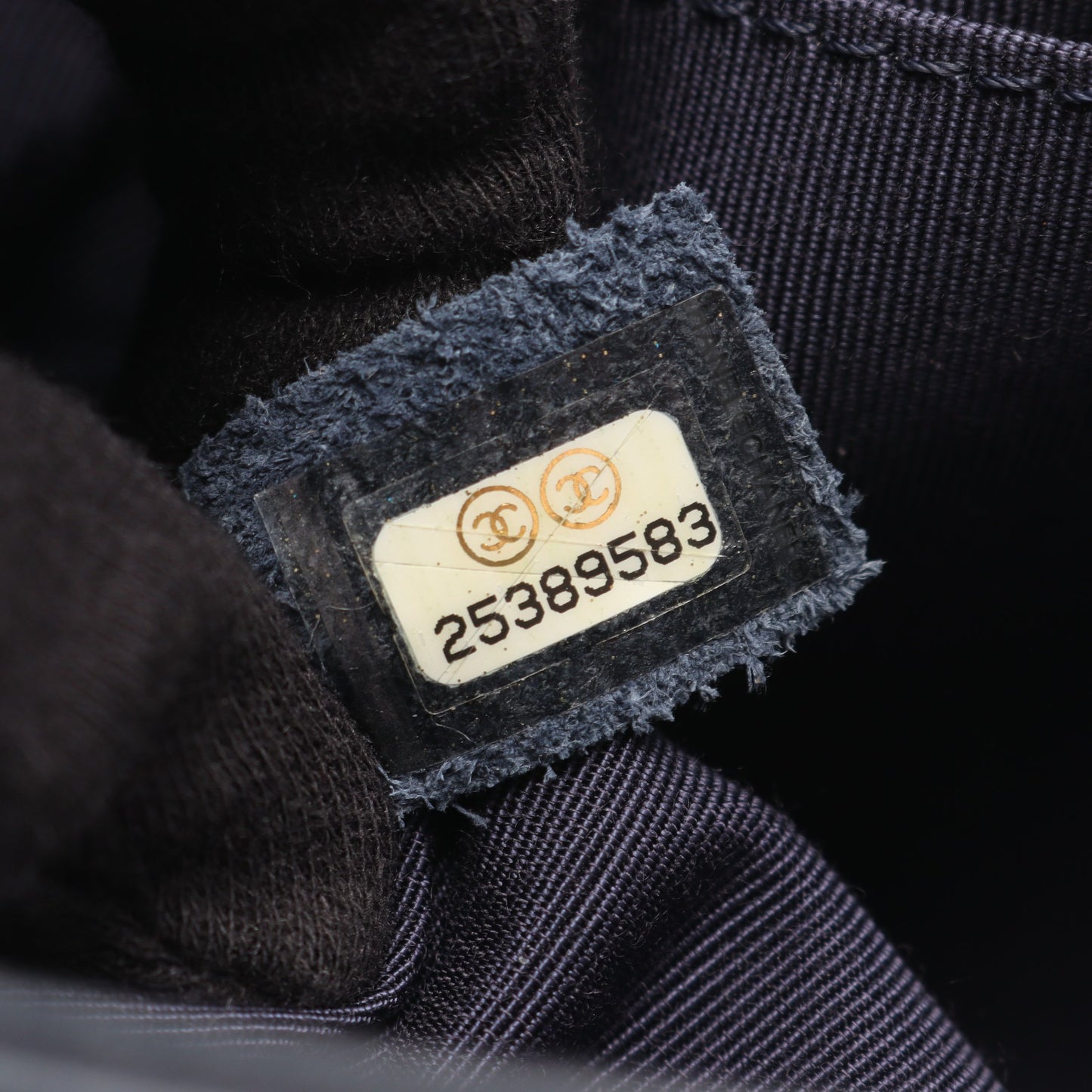ボーイシャネル チェーンショルダーバッグ レザー ネイビー ゴールド金具 シャネル バッグ CHANEL