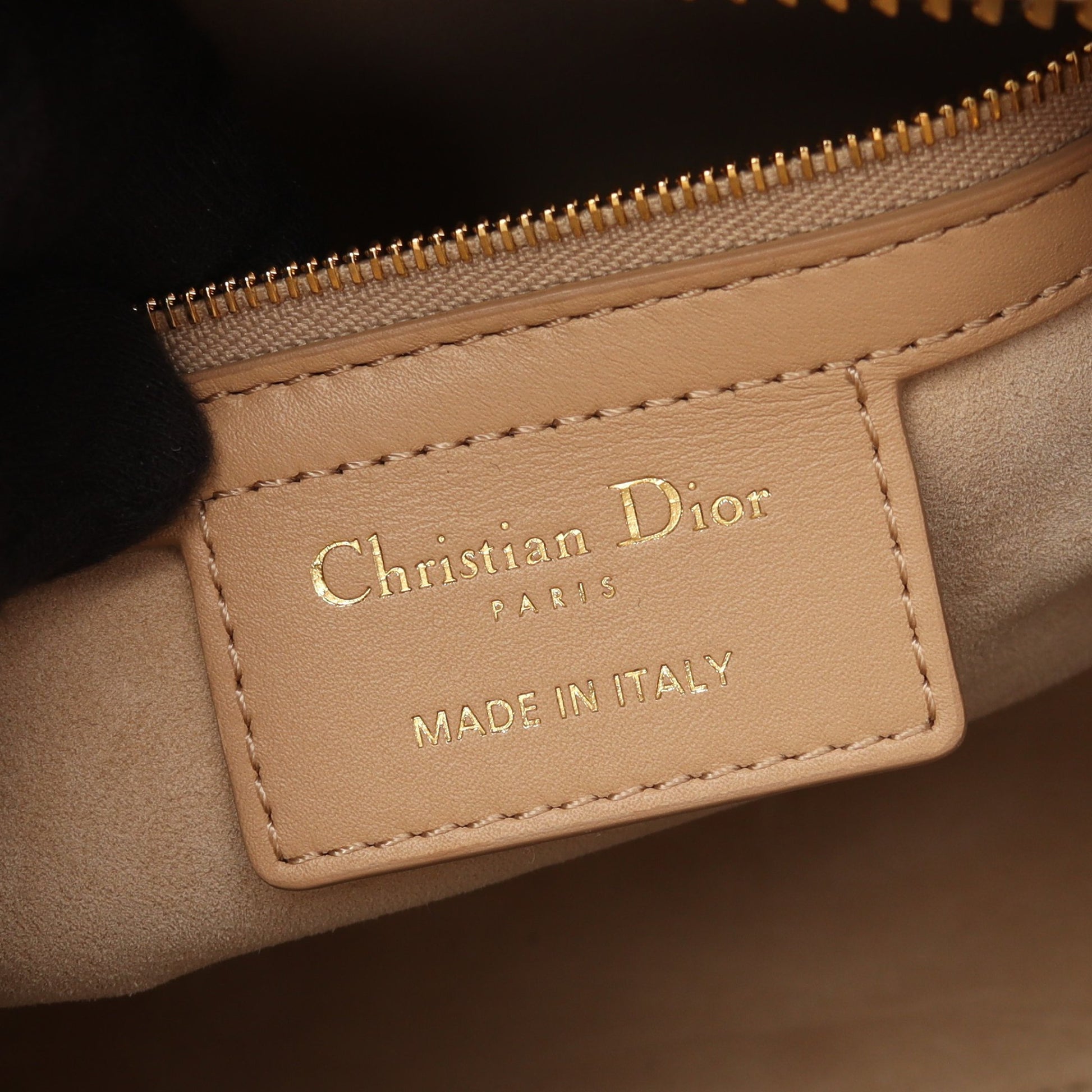 Lady D-Sire My ABCDior 2WAY ハンドバッグ レザー ベージュ クリスチャンディオール バッグ Christian Dior
