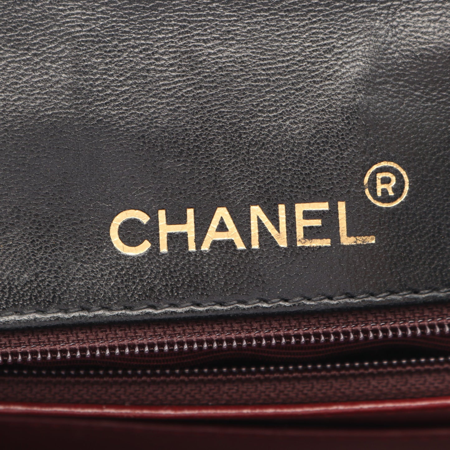 マトラッセ ラウンドフラップ チェーンショルダーバッグ ラムスキン ブラック ゴールド金具 シャネル バッグ CHANEL