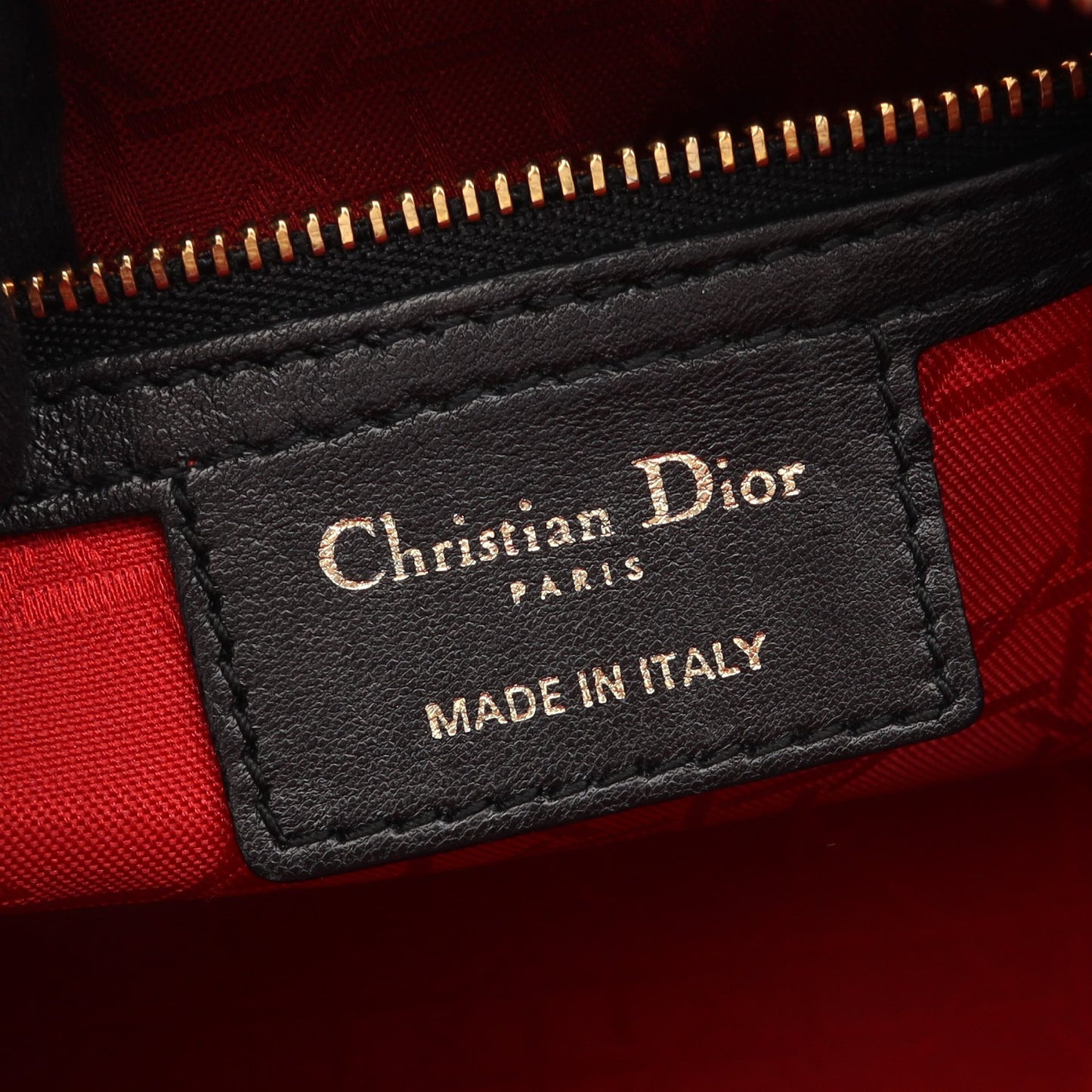 レディディオール ラージ カナージュ 2WAY ハンドバッグ レザー ブラック クリスチャンディオール バッグ Christian Dior