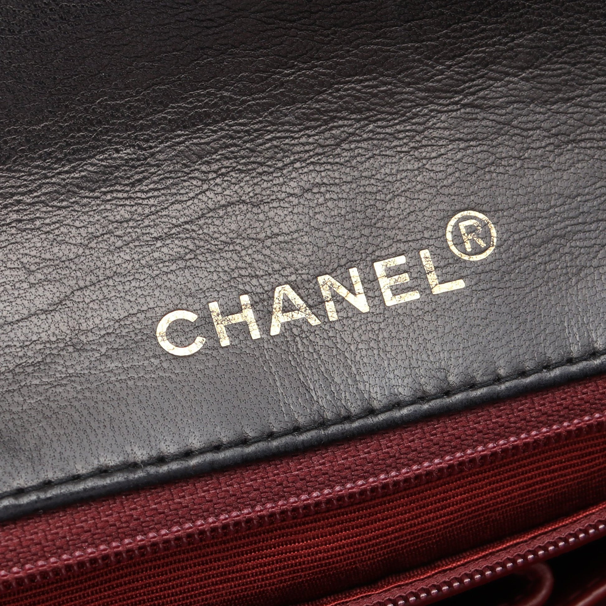 フルフラップ マトラッセ チェーンショルダーバッグ ラムスキン ブラック ゴールド金具 シャネル バッグ CHANEL