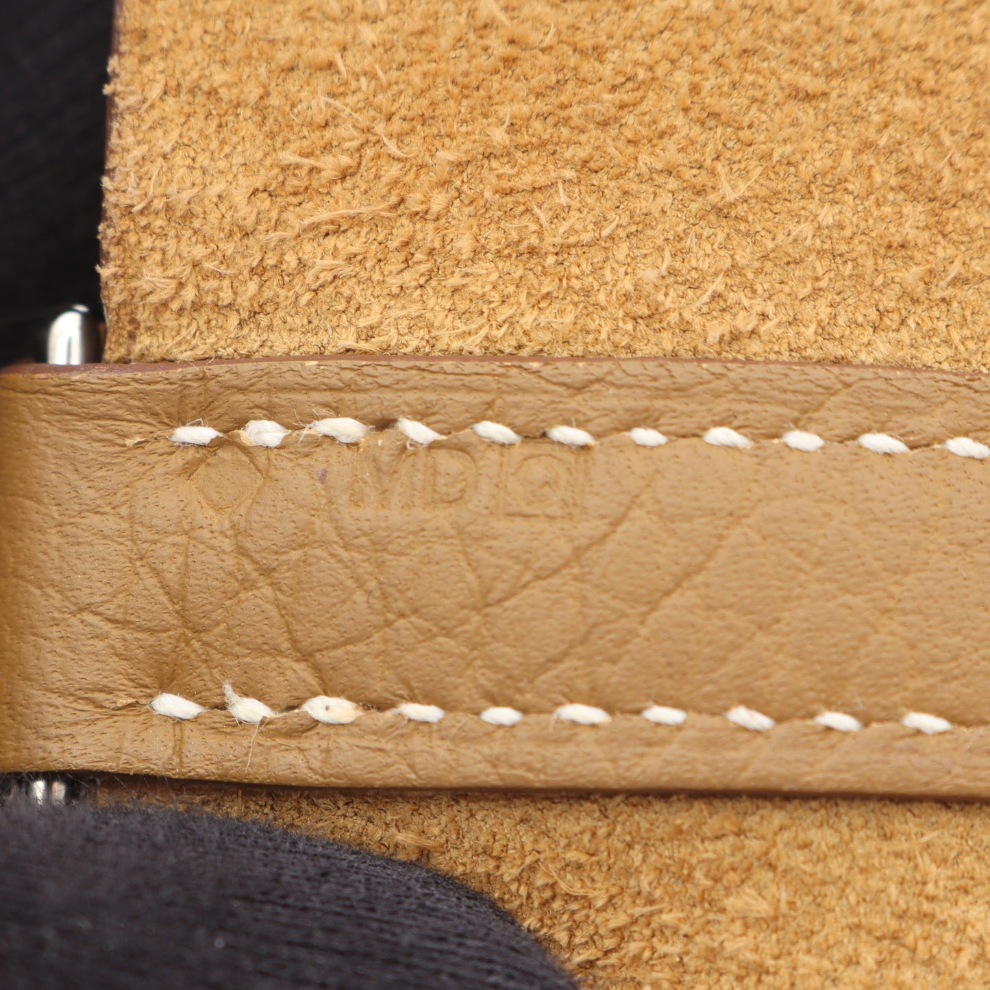 ピコタンロックMM クラフト ハンドバッグ トリヨンクレマンス ライトブラウン シルバー金具 □Q刻印 エルメス バッグ HERMES