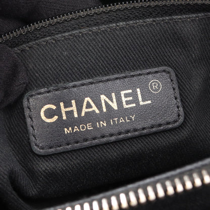 マトラッセ チェーンショルダーバッグ チェーントートバッグ キャビアスキン ブラック ゴールド金具 シャネル バッグ CHANEL