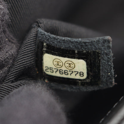 ボーイシャネル チェーンショルダーバッグ キャビアスキン ブラック ゴールド金具 シャネル バッグ CHANEL