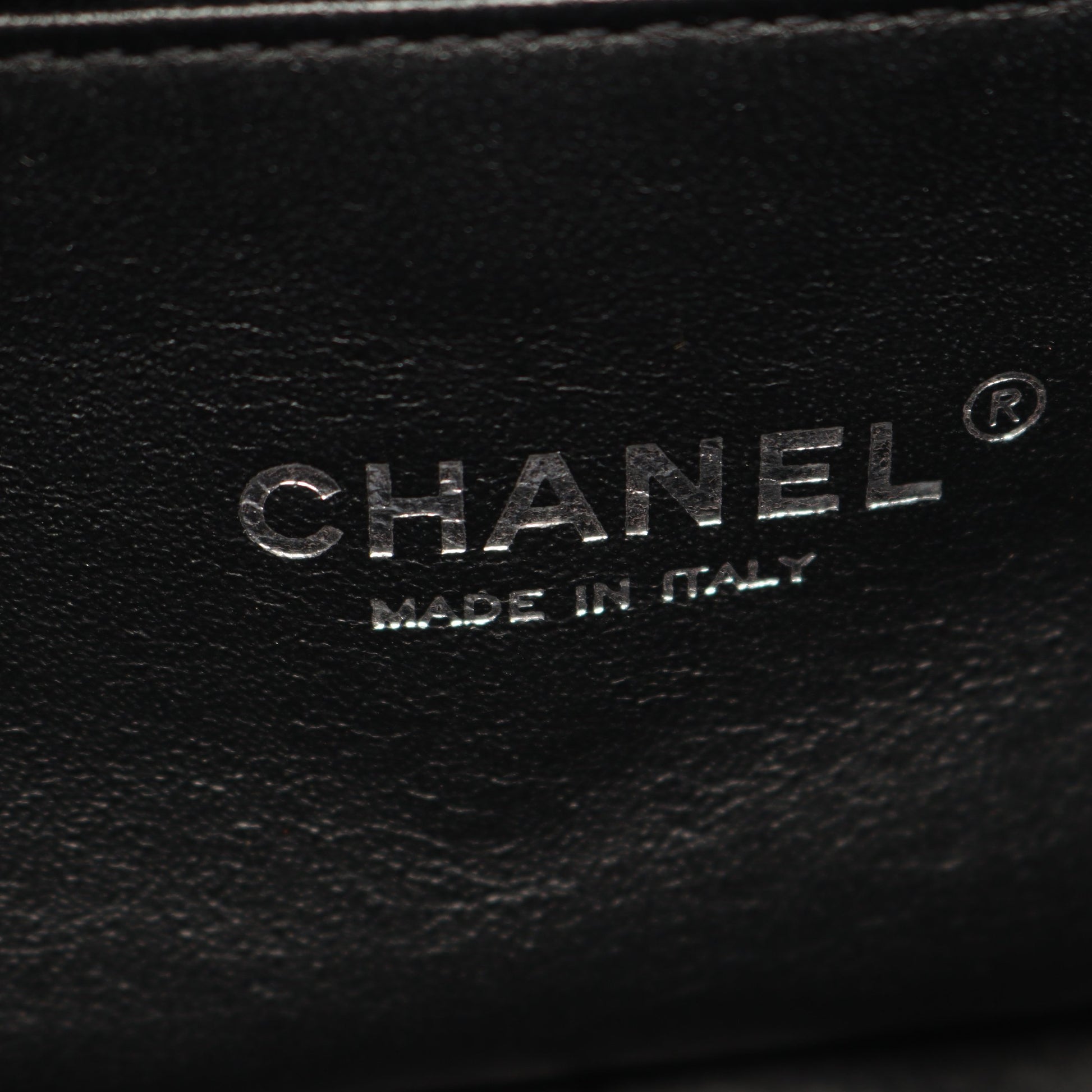 マトラッセ Wチェーンショルダーバッグ ツイード コットン ネイビー ブラック シルバー金具 シャネル バッグ CHANEL