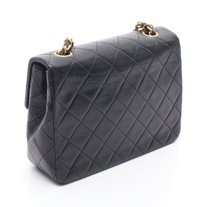 ミニマトラッセ20 チェーンショルダーバッグ ラムスキン ブラック ゴールド金具 シャネル バッグ CHANEL