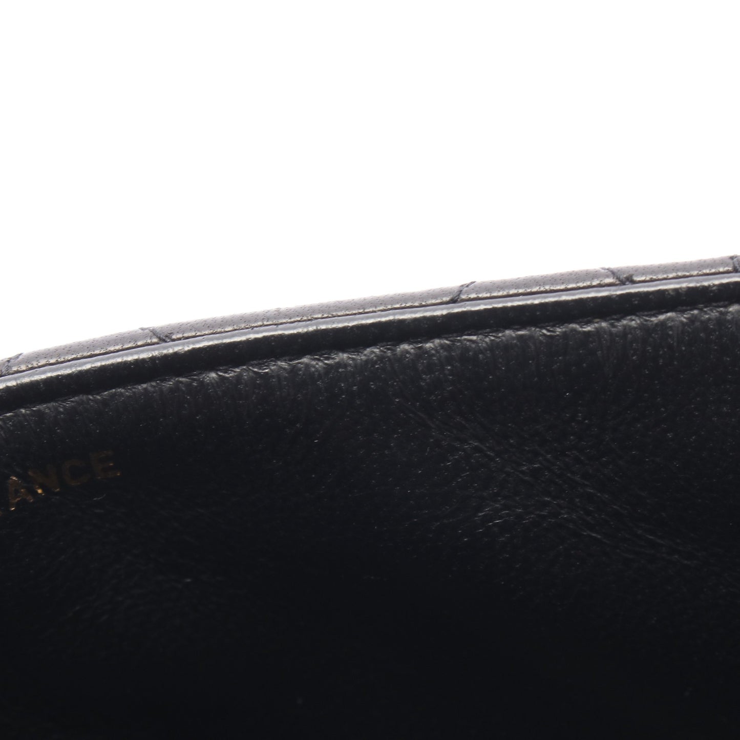 マトラッセ ミニ チェーンハンドバッグ ラムスキン ブラック ゴールド金具 シャネル バッグ CHANEL