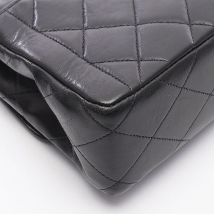 マトラッセ ミニ チェーンハンドバッグ ラムスキン ブラック ゴールド金具 シャネル バッグ CHANEL
