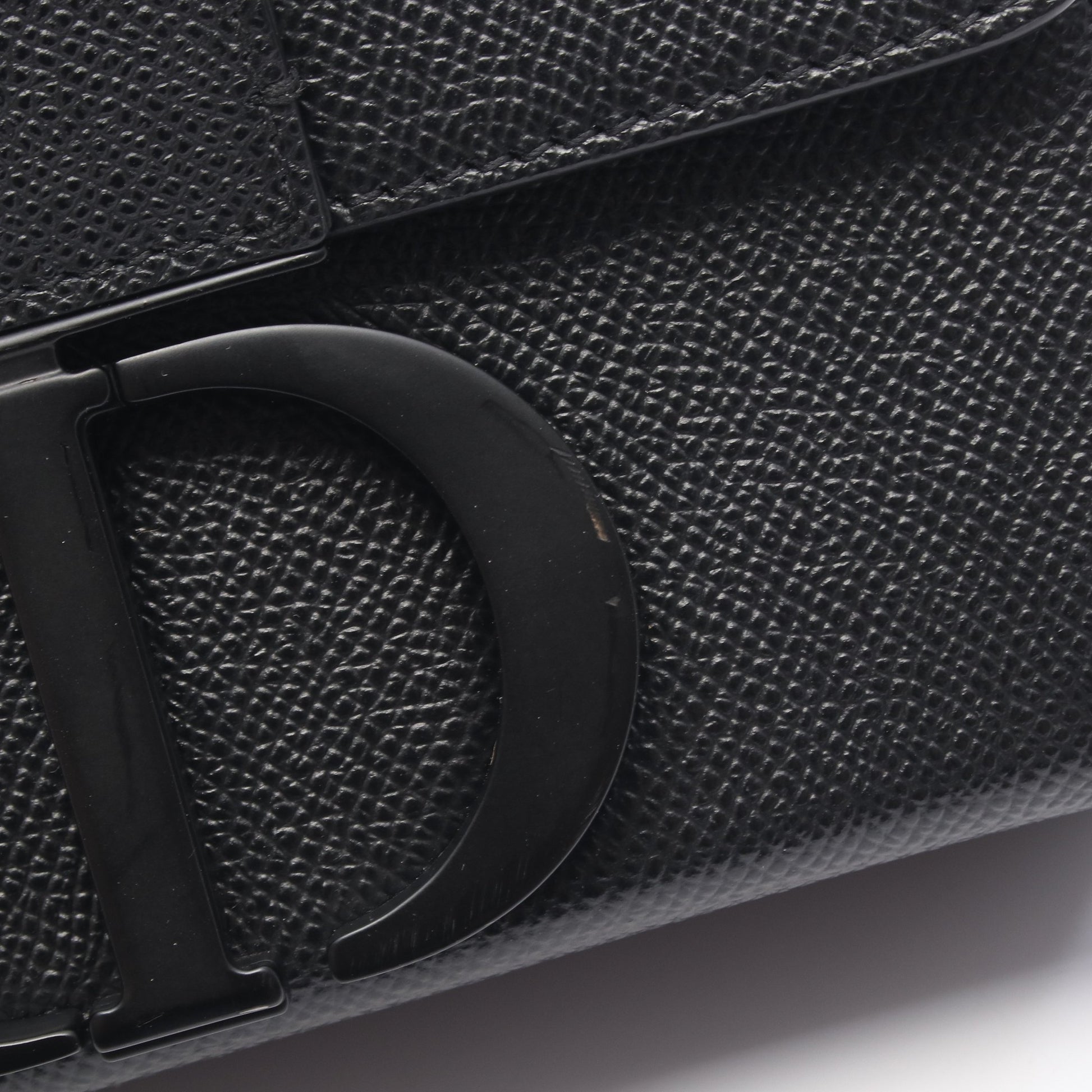 30 MONTAIGNE モンテーニュ ボックス ショルダーバッグ レザー ブラック クリスチャンディオール バッグ Christian Dior