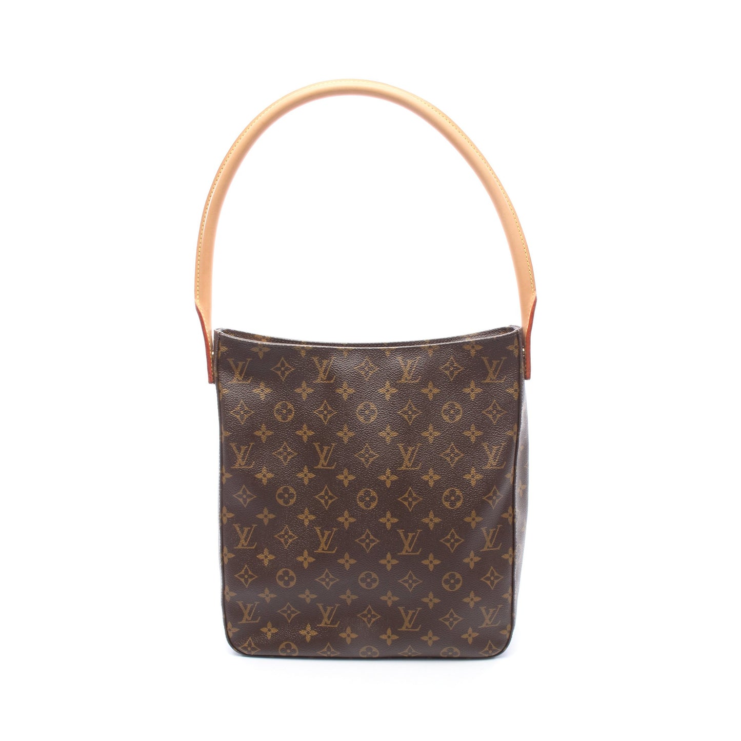 ルーピングGM モノグラム ショルダーバッグ PVC レザー ブラウン ルイヴィトン バッグ LOUIS VUITTON