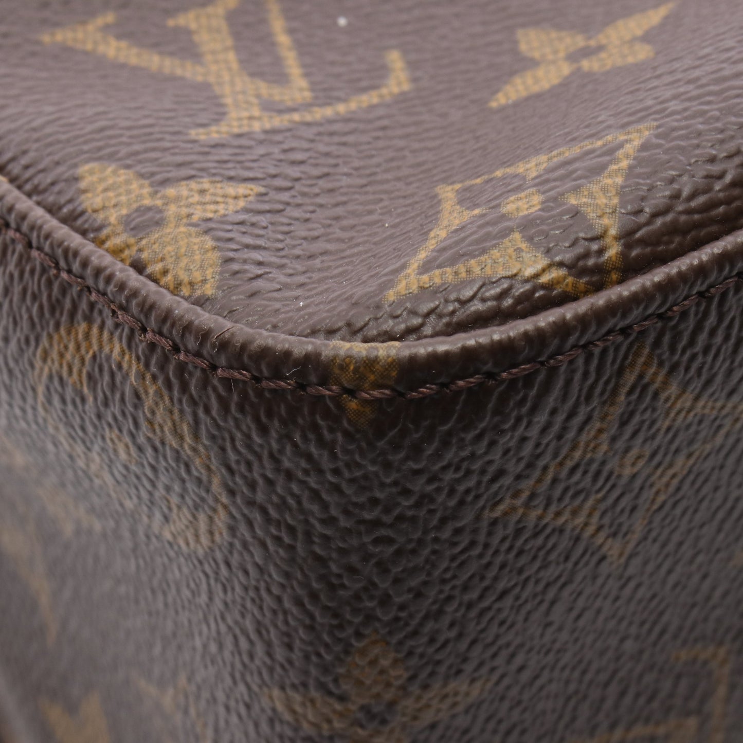 ルーピングGM モノグラム ショルダーバッグ PVC レザー ブラウン ルイヴィトン バッグ LOUIS VUITTON