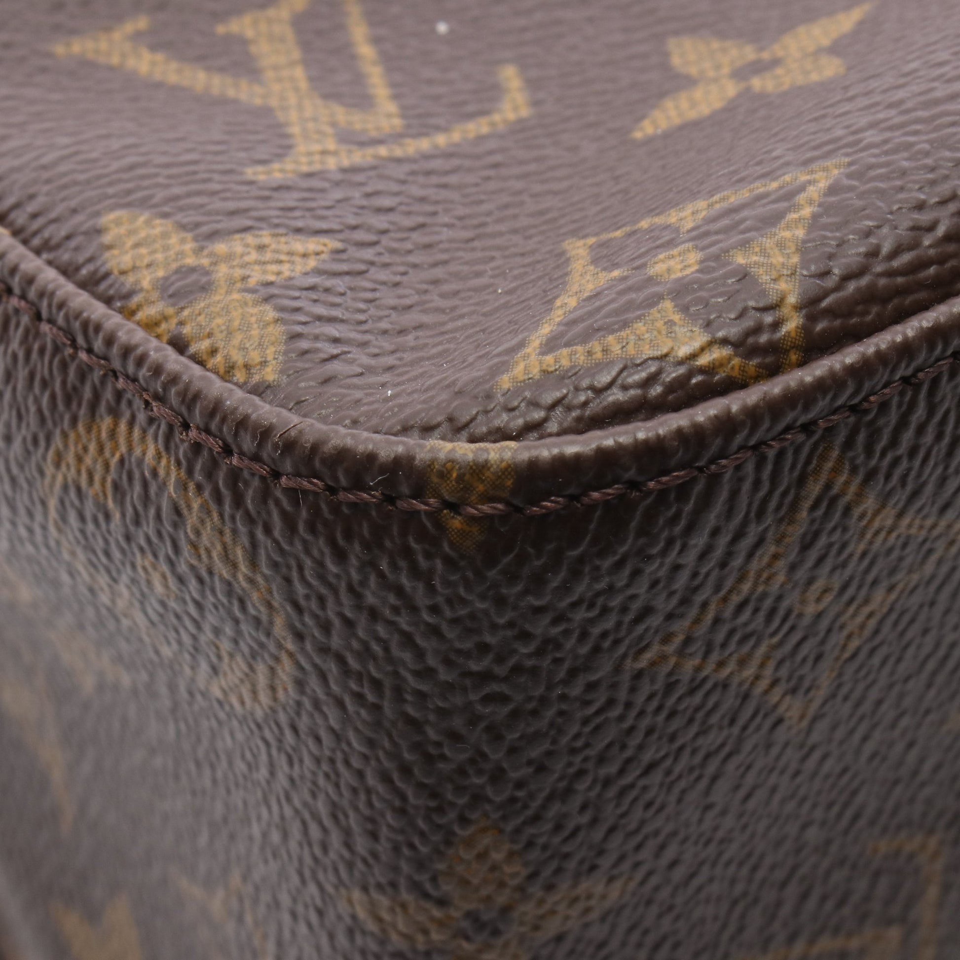 ルーピングGM モノグラム ショルダーバッグ PVC レザー ブラウン ルイヴィトン バッグ LOUIS VUITTON