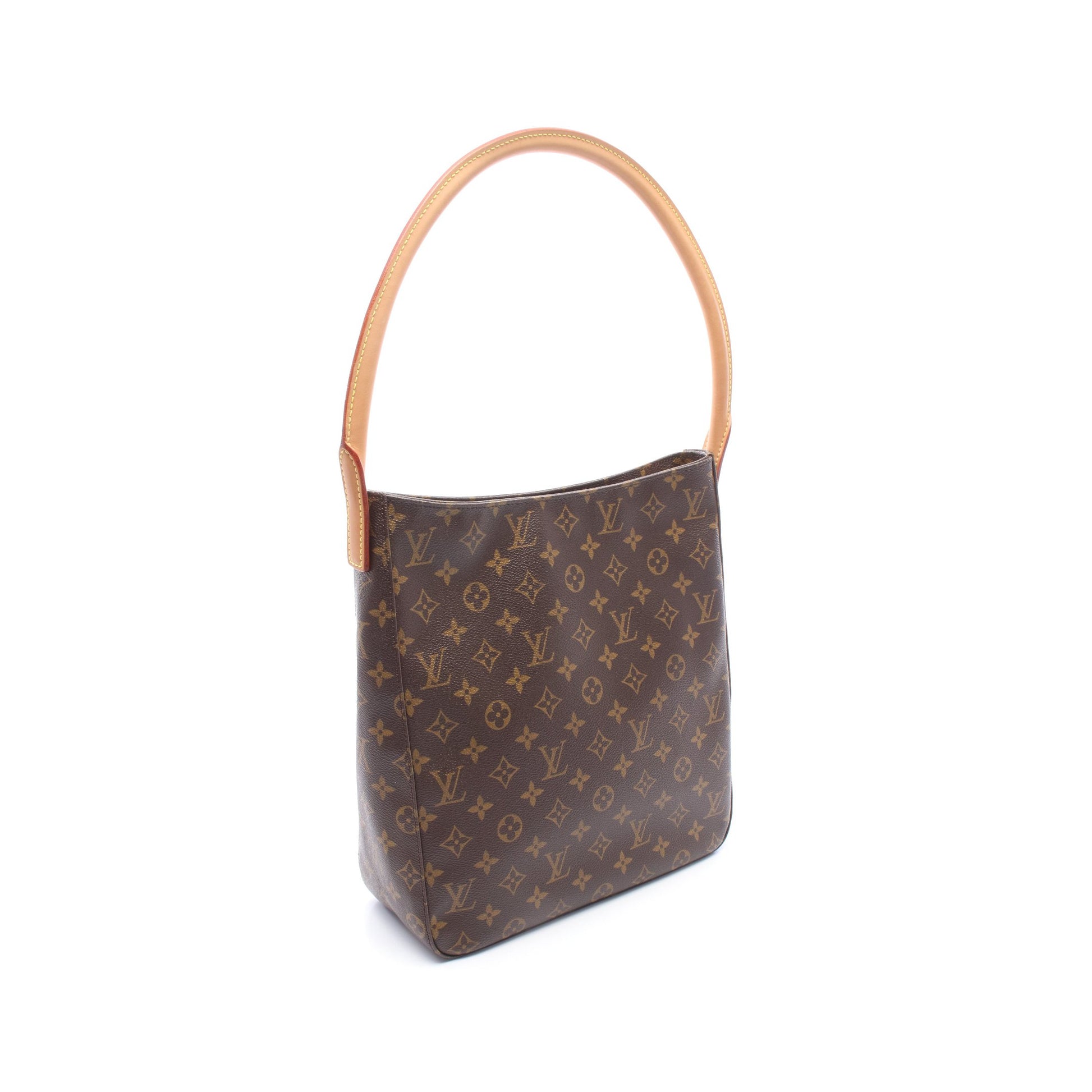 ルーピングGM モノグラム ショルダーバッグ PVC レザー ブラウン ルイヴィトン バッグ LOUIS VUITTON