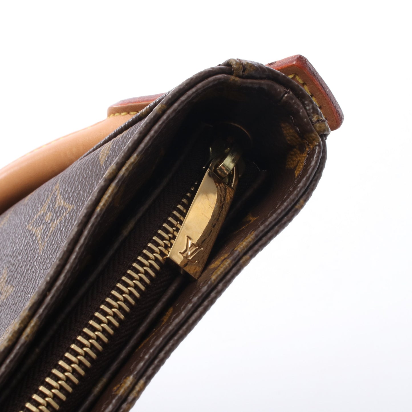 ルーピングGM モノグラム ショルダーバッグ PVC レザー ブラウン ルイヴィトン バッグ LOUIS VUITTON