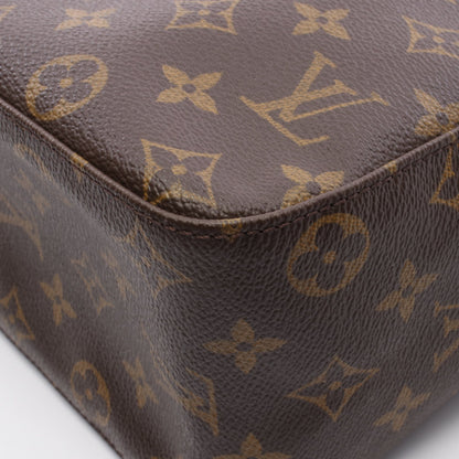 ルーピングGM モノグラム ショルダーバッグ PVC レザー ブラウン ルイヴィトン バッグ LOUIS VUITTON