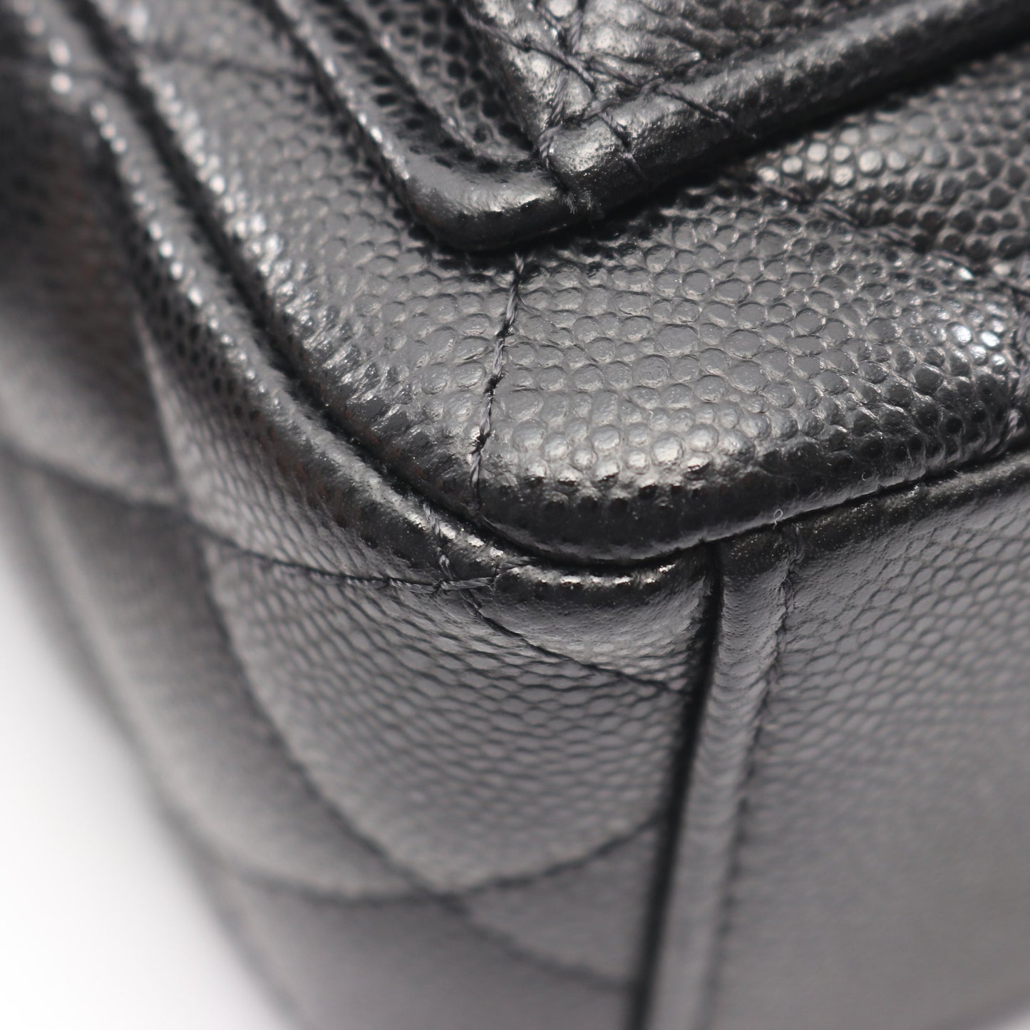 マトラッセ ミニリュック キャビアスキン ブラック ゴールド金具 シャネル バッグ CHANEL