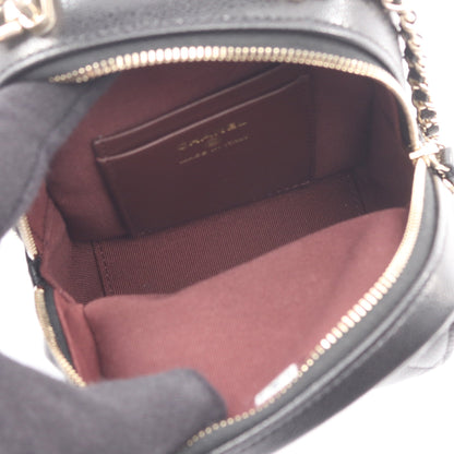 マトラッセ ミニリュック キャビアスキン ブラック ゴールド金具 シャネル バッグ CHANEL