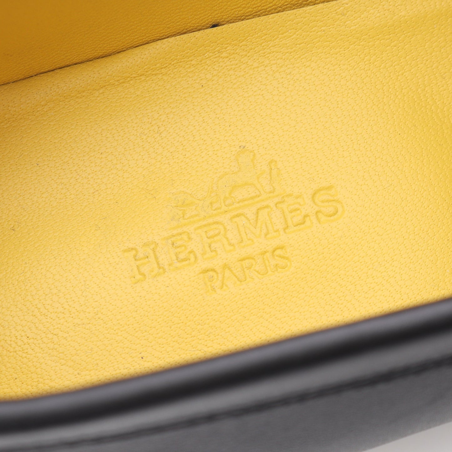 モカシン パリ ローファー レザー ブラック ホワイト エルメス シューズ HERMES