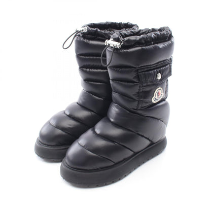 GAIA POCKET MID ダウン ブーツ ナイロン ブラック モンクレール シューズ MONCLER