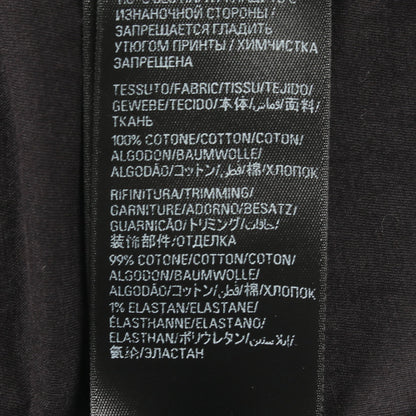 インサイドアウト 半袖Tシャツ コットン ブラック バレンシアガ トップス BALENCIAGA