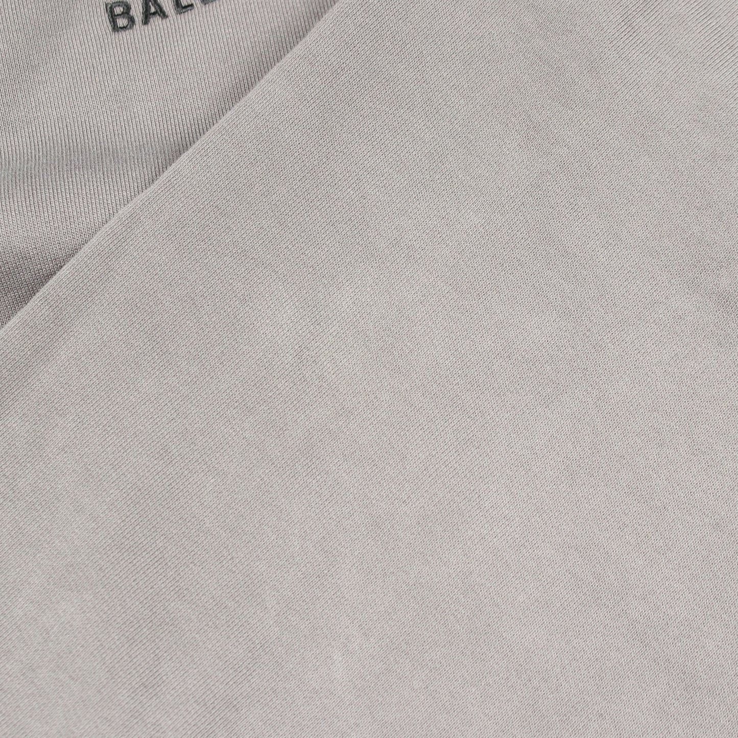 ロゴ刺繍 プルオーバーパーカー コットン グレー バレンシアガ トップス BALENCIAGA