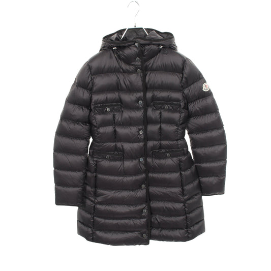 HIRMA イルマ フード付き ダウンコート ナイロン ブラック モンクレール アウター MONCLER