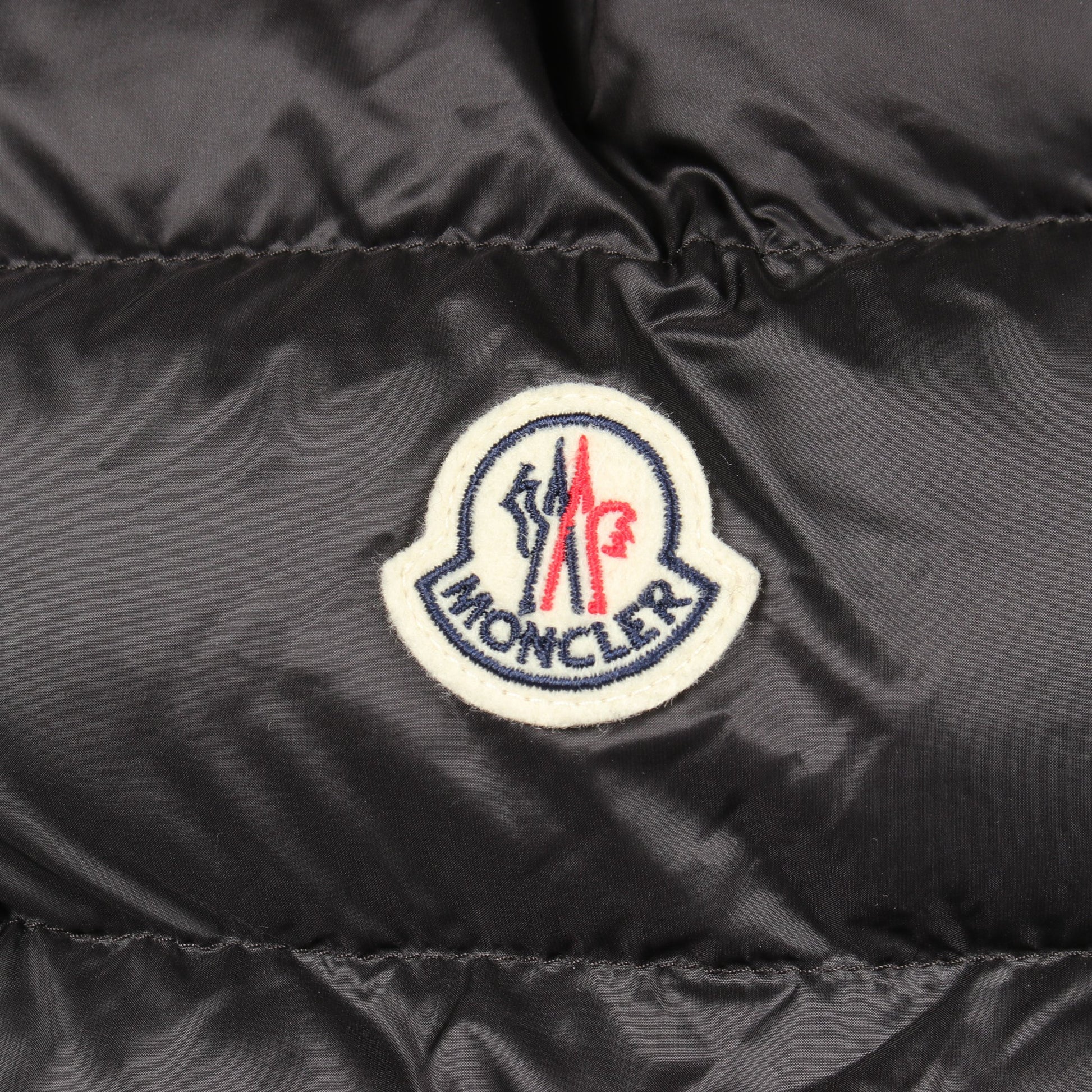 HIRMA イルマ フード付き ダウンコート ナイロン ブラック モンクレール アウター MONCLER