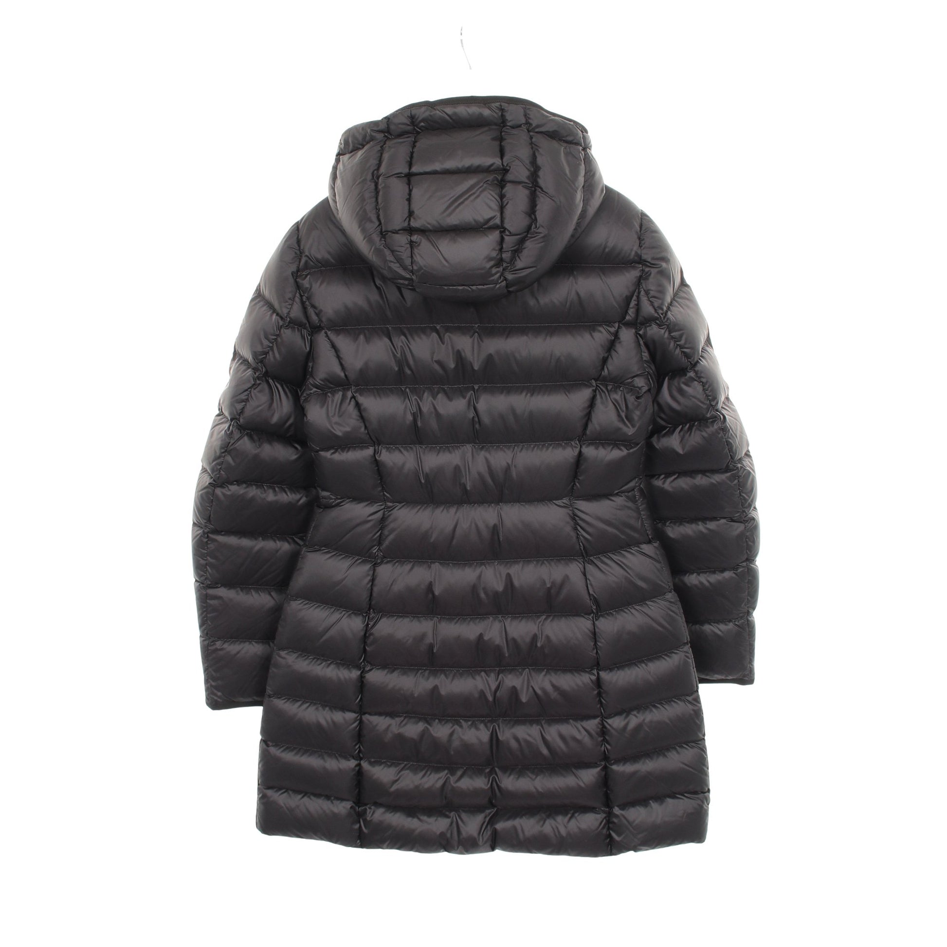HIRMA イルマ フード付き ダウンコート ナイロン ブラック モンクレール アウター MONCLER