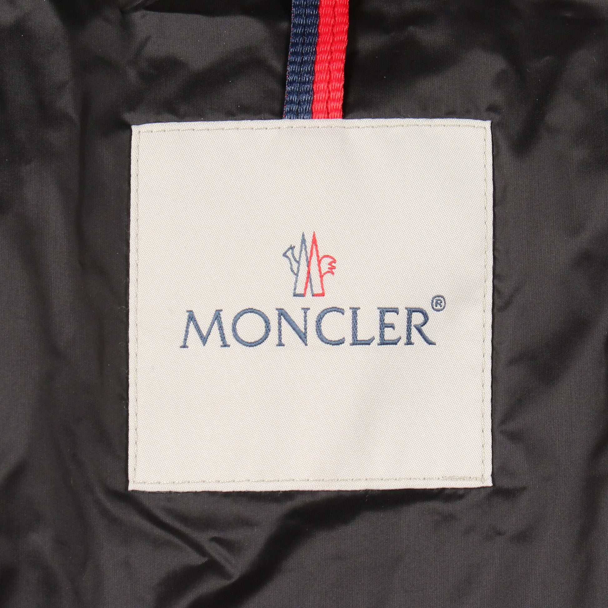 HIRMA イルマ フード付き ダウンコート ナイロン ブラック モンクレール アウター MONCLER