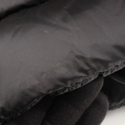 HIRMA イルマ フード付き ダウンコート ナイロン ブラック モンクレール アウター MONCLER