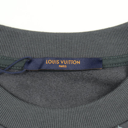 ダミエスプレッドプリンテッド スウェットシャツ コットン グレー ルイヴィトン トップス LOUIS VUITTON