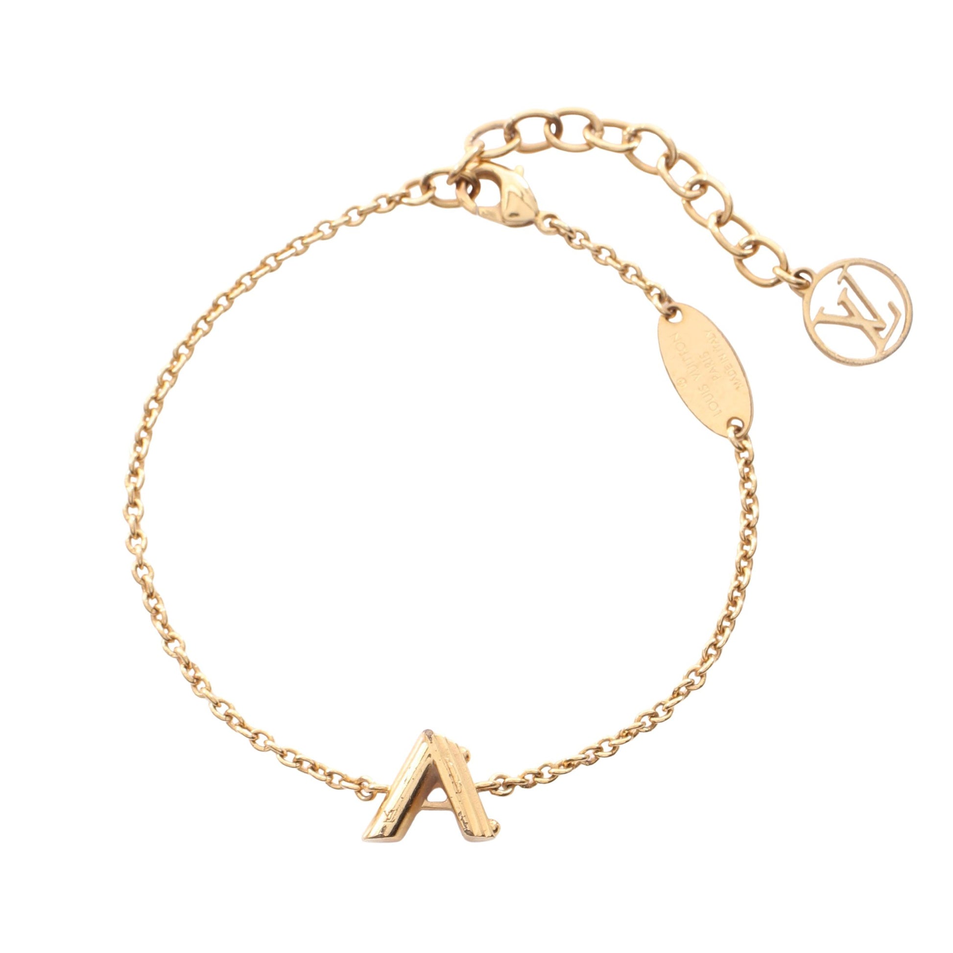 LV&ME A ブレスレット GP ゴールド ルイヴィトン アクセサリー LOUIS VUITTON