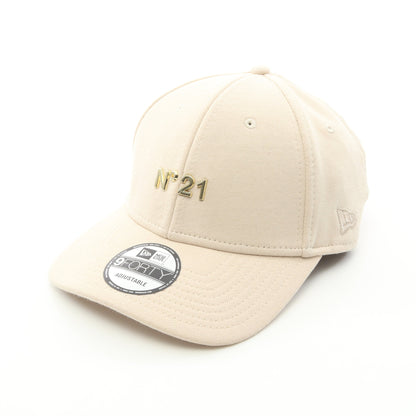 N°21 × NEW ERA 9FORTY EASY SNAP キャップ コットン アイボリー ヌメロヴェントゥーノ