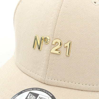 N°21 × NEW ERA 9FORTY EASY SNAP キャップ コットン アイボリー ヌメロヴェントゥーノ
