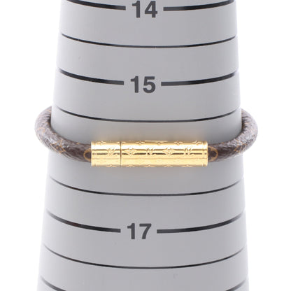 ブラスレ LVコンフィデンシャル モノグラム ブレスレット PVC GP ブラウン ルイヴィトン アクセサリー LOUIS VUITTON