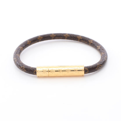 ブラスレ LVコンフィデンシャル モノグラム ブレスレット PVC GP ブラウン ルイヴィトン アクセサリー LOUIS VUITTON