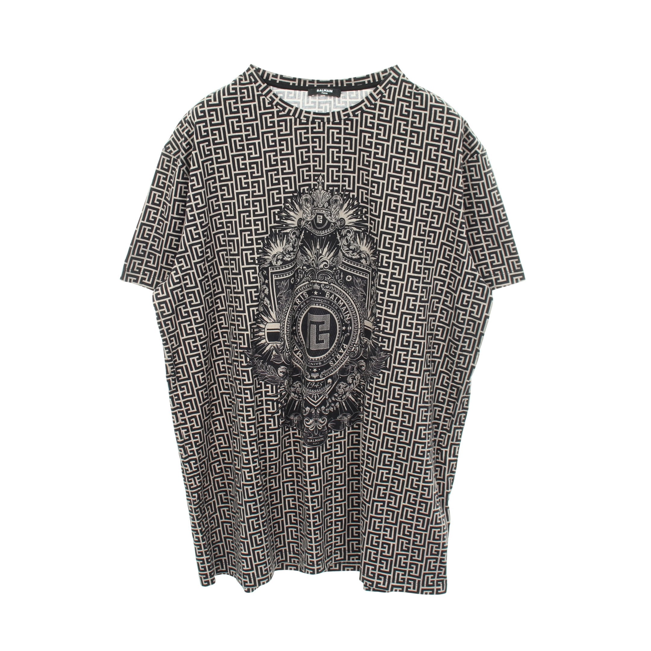 バルマン BALMAIN Tシャツ BALMAIN（バルマン）PRINTED T-SHIRT