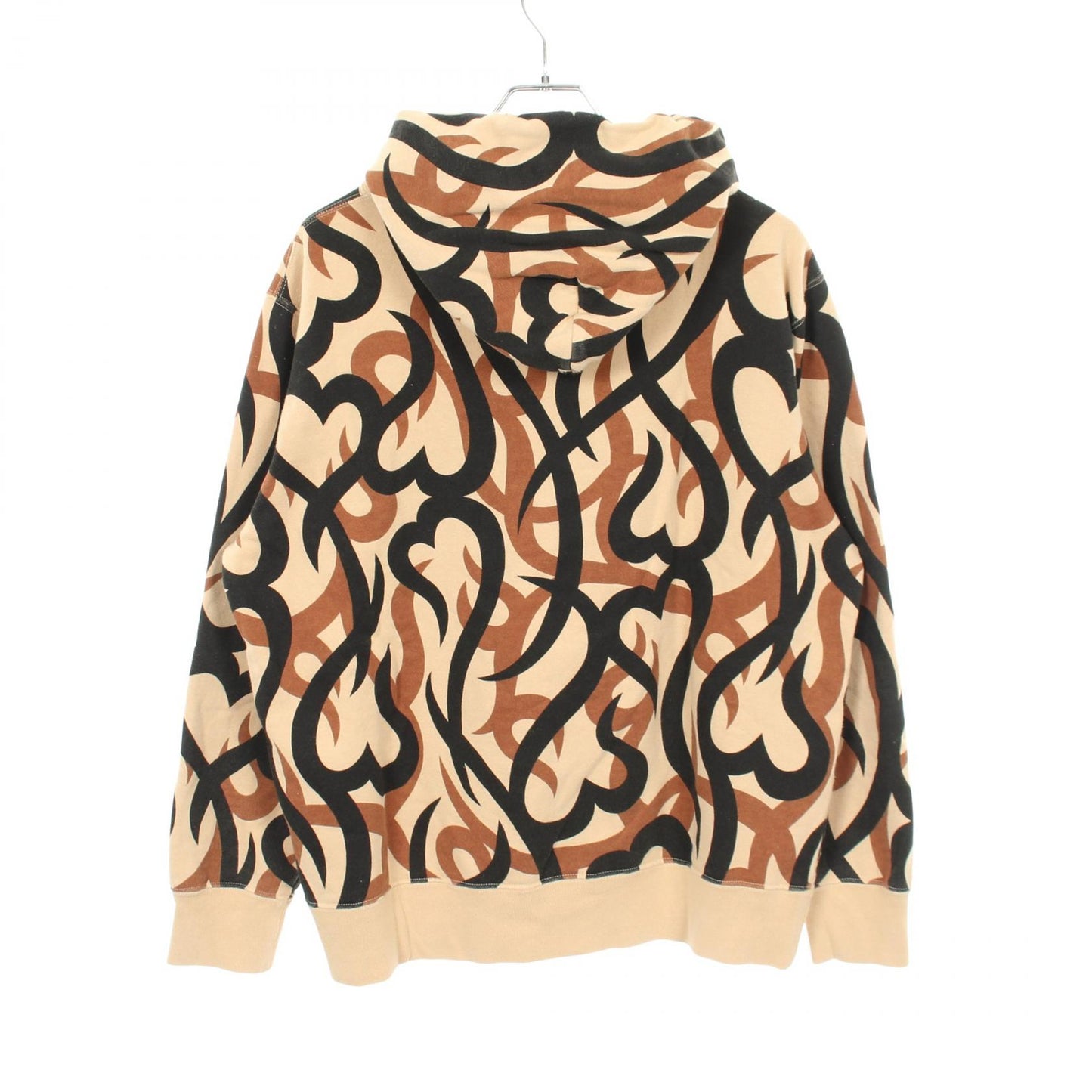 NUMBER NINE × GOD SELECTION XXX プルオーバーパーカー コットン ベージュ ブラウン ブラック ナンバーナイン トップス NUMBER(N)INE