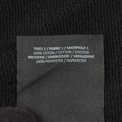 タイダイ柄 ブリーチ加工 ダメージ加工 スウェットシャツ コットン ブラック オレンジブラウン バルマン トップス BALMAIN